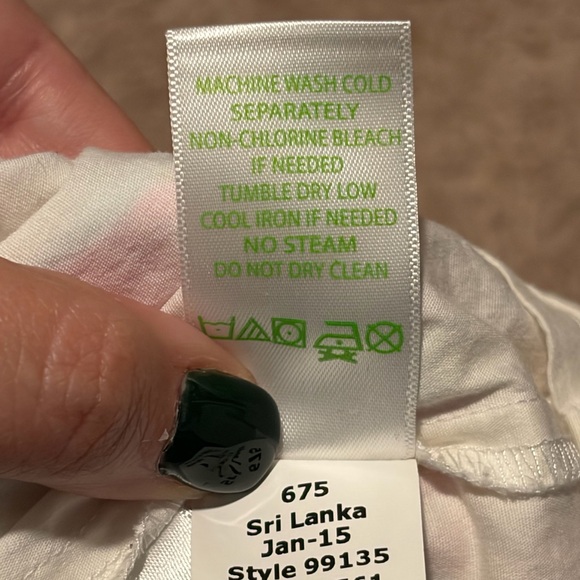 Lilly Pulitzer Marigold Skort Resort White Scuba to Cuba Sz 12 Like New - Picture 8 of 8